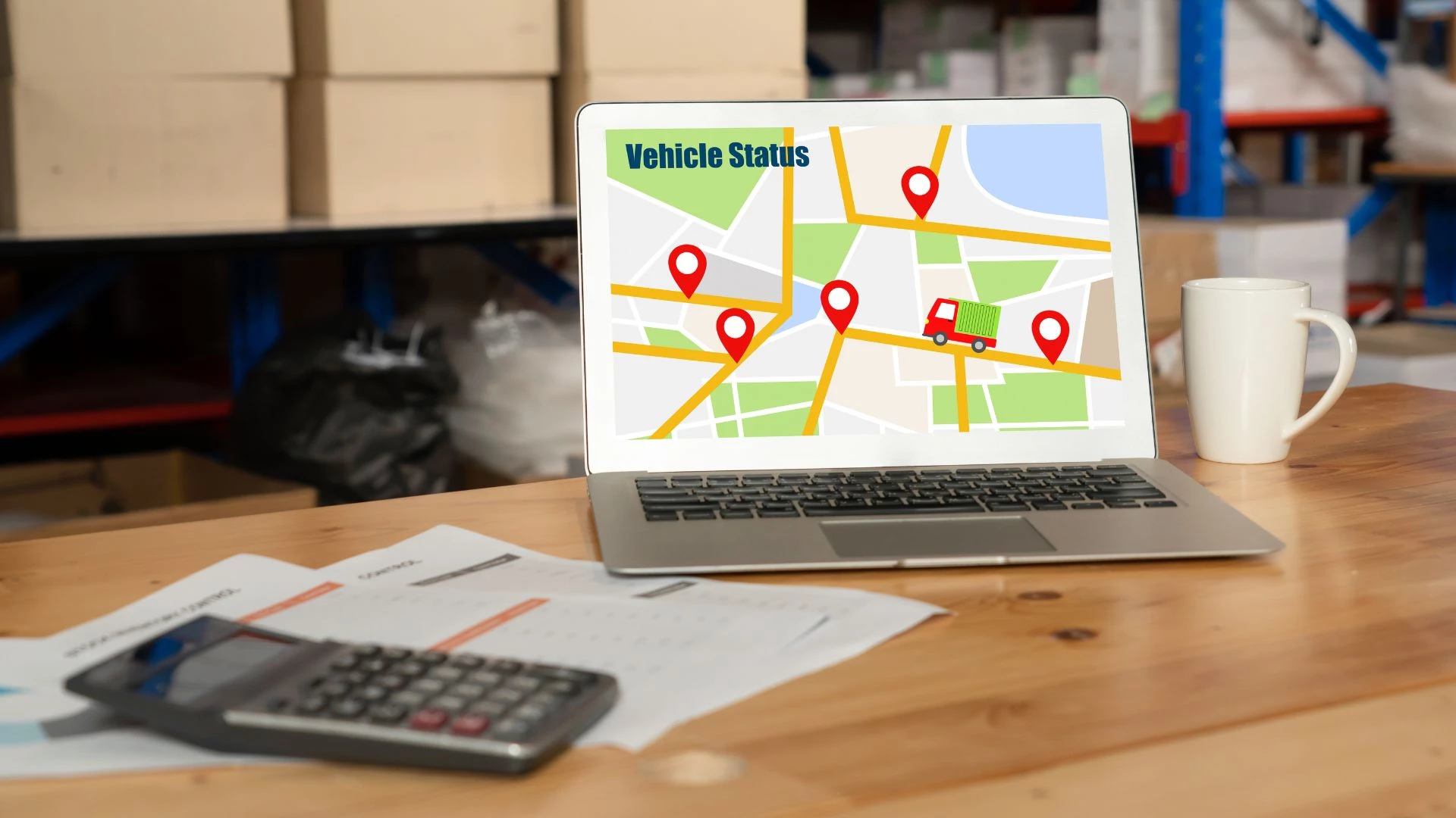 real-time monitoring of truck real-time truck tracking, truck tracking, monitoring of truck route